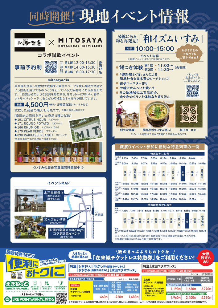 Kidoizumi Sake Brewery Festival Collaboration Event